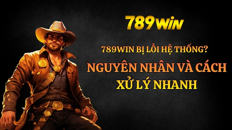 789win bị lỗi hệ thống? Nguyên nhân và cách xử lý nhanh